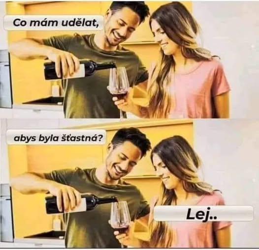 Štěstí se skrývá v...
